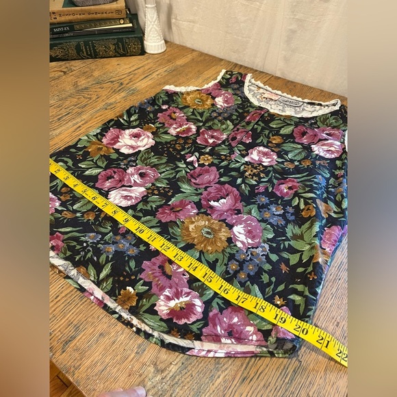 JESSICA SPORT vintage floral sleeveless top - L - Picture 4 of 8